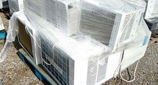 PALLET OF MISC AIR CONDITIONERS ***CONDITION UNKNOWN***