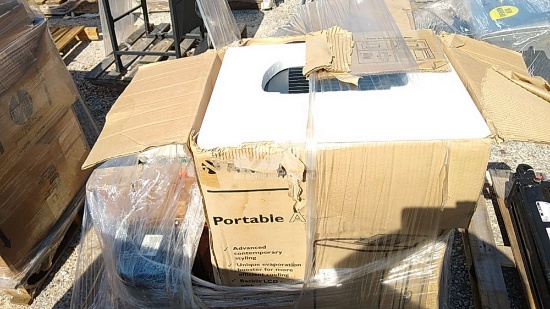 PORTABLE AIR CONDITIONER, AIR CONDITIONING COMPRESSOR, UTILITY BOX, EMERGENCY SHUT