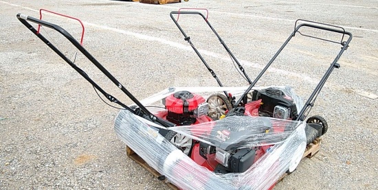 (2) TROY-BILT & (1) TORO PUSH MOWER, ***CONDITION UNKNOWN***