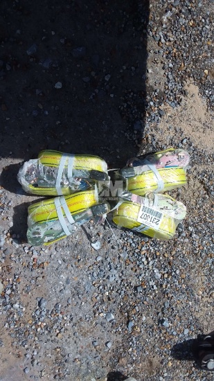 QTY (4) 2" RATCHET STRAPS