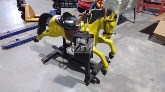 COIN OPERATED HORSE