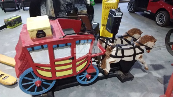 ANTIQUE COIN OPERATED HOMES & STAGE COACH