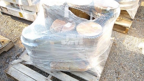 DECORATIVE CONCRETE YARD ITEMS, ***CONDITION UNKNOWN***