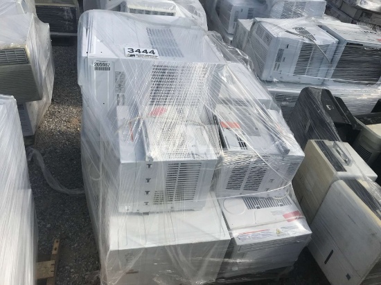 PALLET OF STORE RETURNED AIR CONDITIONERS QTY(9) ***CONDITION UNKNOWN***