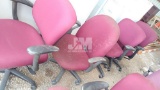 (4) ROLLING DESK CHAIRS