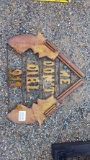 WE DON'T DIAL 911 SIGN