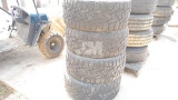 (4) TOYO R/T OPEN COUNTRY 33X12.50R20LT TIRES ON FUEL ALUMINUM
