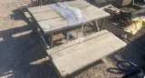 WOOD PICNIC TABLE