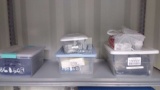 AHEAD W/ MISC BUNJI CORDS & EXTENTION CORDS/ SHELF NOT