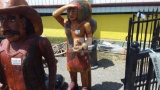 6' INDIAN STATUE