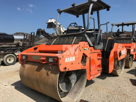 2007 HAMM HD90V TANDEM VIBRATORY ROLLER SN: 1741004