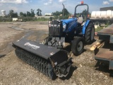 2019 NEW HOLLAND WORKMASTER 60 SN: NH53B1270 BROOM TRACTOR