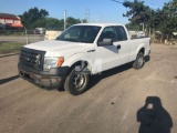 2012 FORD F-150 EXTENDED CAB PICKUP VIN: 1FTFX1CF7CFB27504