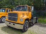 1989 FORD LN8000 SINGLE AXLE WATER TRUCK VIN: 1FDXR82A7KVA39033