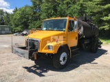 2003 FREIGHTLINER FL70 VIN: 1FVABTBV33HH31690 SINGLE AXLE ASPHALT DISTRIBUTOR TRUCK