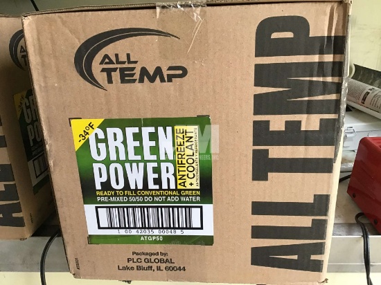 (UNUSED) ALL TEMP GREEN POWER 50/50 ANTIFREEZE/COOLANT