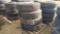 QTY OF (4) 11R22.5 TIRES W/ WHEELS