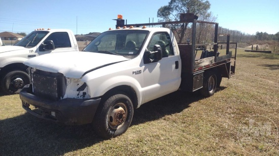 1999 FORD F-350 VIN: 1FDWF36F2XEB49959 FLATBED