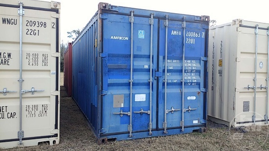 2007 CIMC 20' CONTAINER SN: AMFU2008637