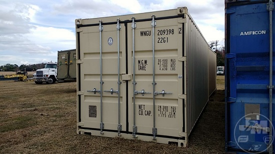 2021 SHANGHAI SHENGJI 20' CONTAINER SN: WNGU2093982