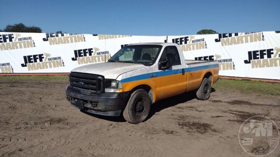 2003 FORD F-250 XL SUPER DUTY VIN: 1FTNF20L73EB85911 REGULAR CAB 3/4 TON PICKUP