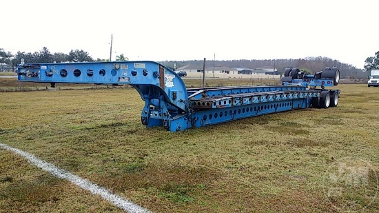 1986 LIDDELL-BIRMINGHAM HYDRAULIC FOLDING NECK FOLDING NECK LOWBOY TRAILER VIN: 1L74E5030GAB00541