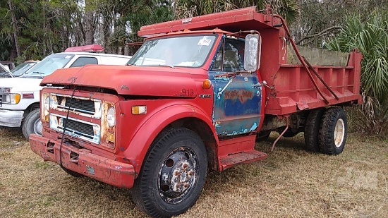 1972 CHEVROLET C/50 VIN: CCE532V134010 S DUMP TRUCK