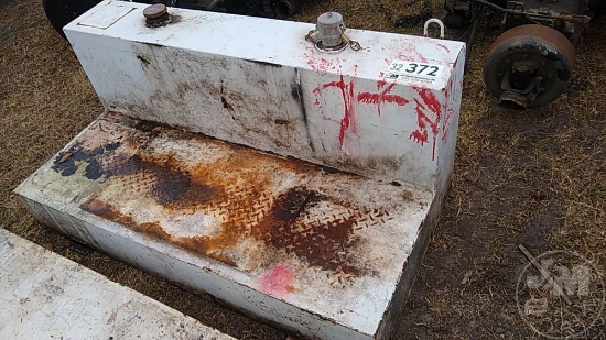 L SHAPED FUEL TANK, 60" WIDTH X 31" DEPTH X