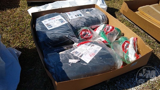 QTY OF MISC TARPS AND ELECTRIC LINES