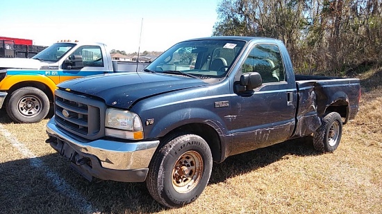 2002 FORD F-250 VIN: 1FTNF20L32EB13005