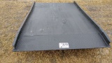 STEEL DOCK PLATE, 8' L X 5' W