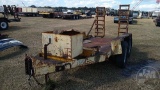 UTILITY TRAILER 6'X10' VIN: 423ES020021