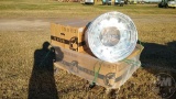 (UNUSED) QTY OF (6) 22.5X11.75 FORGED ALUMINUM WHEELS
