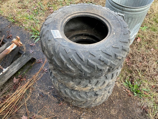 QTY OF (4) AT25X10-12 TIRES