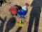 3' METAL ROOSTER