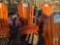RED CEDAR AMISH BUILT SINGLE GLIDER CHAIR
