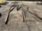 QTY OF (3) STEEL TRUSSES, APPROX 32' LENGTH