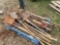 QTY OF VARIOUS SIZE SHOVELS