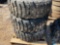 (3) 14.5R20 TIRES W/RIM