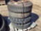 QTY OF (4) VARIOUS SIZE TIRES