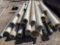 QTY OF PVC PIPE, MISC LENGTHS