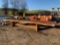 TEAK WOOD 16' SLAB TABLE