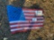 METAL DISTRESSED AMERICAN FLAG