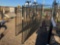 16' POWDER COATED GATE W/ HORSE INLAY