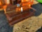 RED CEDAR AMISH BUILT PORCH SWING, NO CHAIN