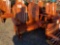 RED CEDAR DOUBLE ROCKING CHAIR WITH CUP HOLDERS