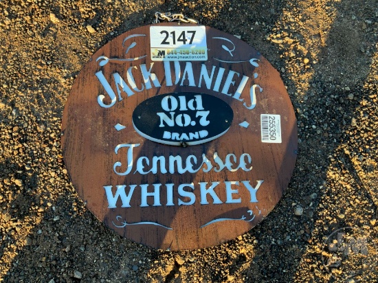 METAL 'JACK DANIELS' SIGN