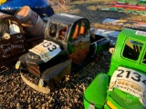 METAL 'HARLEY DAVIDSON' TRUCK