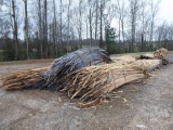 QTY OF APPROX (12) BUNDLES OF SCRAP WOOD STRIPS