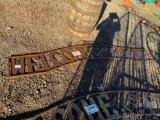 METAL 10' 'WELCOME TO THE RANCH' SIGN